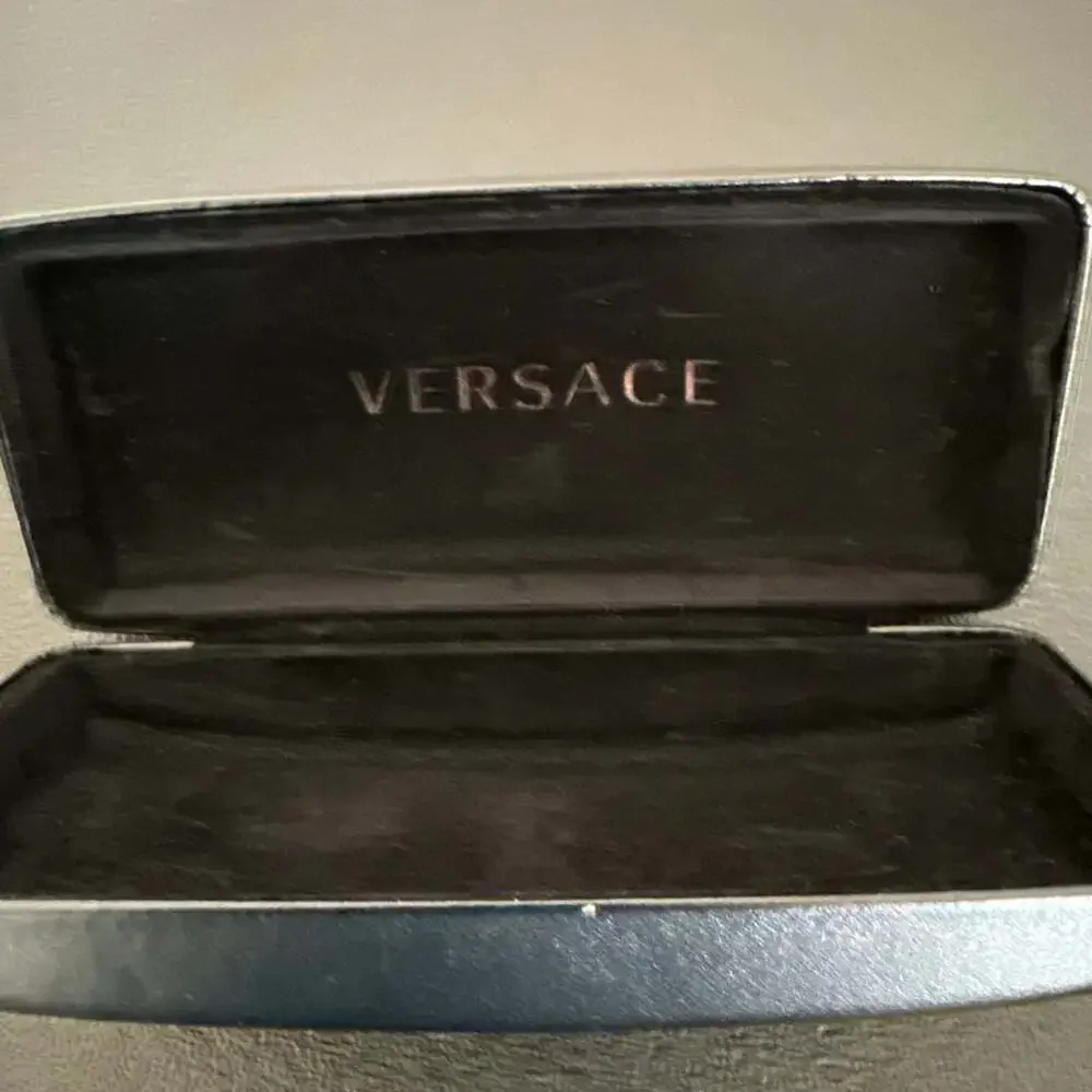 Versace Hard Shell Eyeglass or Sunglasses Protective Case